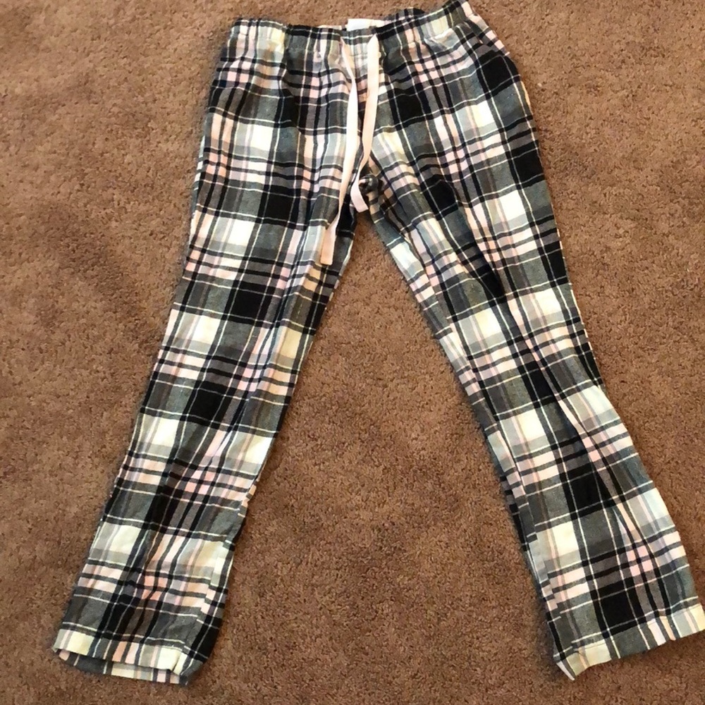 Plaid pj pants